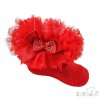 GS214-R: Red Tutu Socks (NB-6 Months)